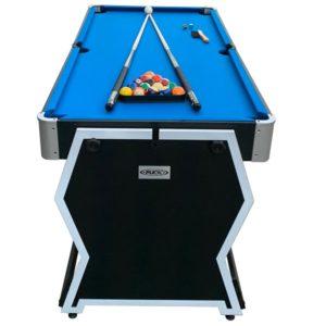 PUCK Typhon 6-Foot Air Hockey Table 3-in-1 Multi Game Table Legs